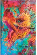 2024-2025 18-Month Paperblanks Diary Humming Dragon Maxi VER | Week-at-a-Time Jul24-Dec25.