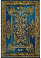 Paperblanks Blue Luxe Grande | Week-at-a-Time 2025 Diary VER (NEW) (PRE-ORDER)