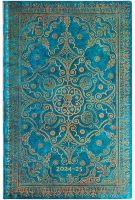 2024-2025 18-Month Paperblanks Diary Azure Flexi Maxi VER | Week-at-a-Time Jul24-Dec25.
