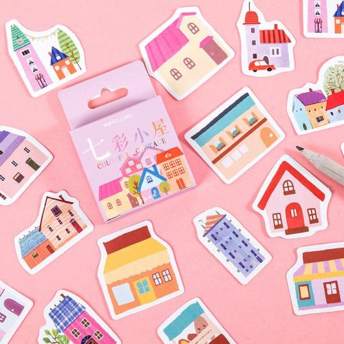 Stickers - Box - Colourful Cottage (45pcs)