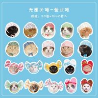 Stickers - Box - Cats with Hats Kerchief and Lolly Edition (40pcs) (NEW)