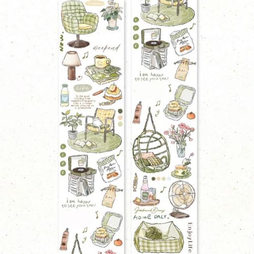 Washi Tape - Weekend Life (60mm x 2m) (NEW)