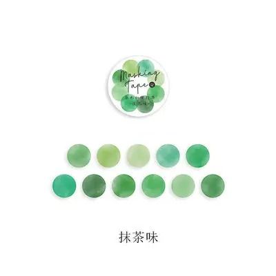 Washi Tape - Green Dots (NEW)