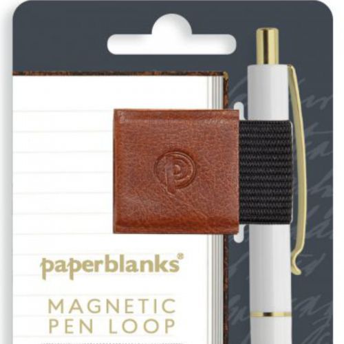 Paperblanks Saddle Brown Magnetic Pen Loop (RARE).