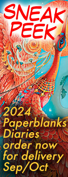 Paperblanks 18 Month Diaries 2023-2024 Firebird, Horizontal