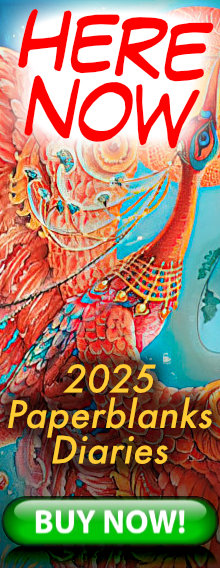 HERE NOW - 2025 Paperblanks Diaries - order today for immediate delivery - BUY NOW