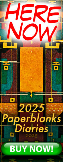 HERE NOW - 2025 Paperblanks Diaries - order today for immediate delivery - BUY NOW