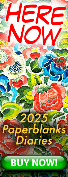 HERE NOW - 2025 Paperblanks Diaries - order today for immediate delivery - BUY NOW